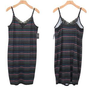 Super Soft by Torrid Slip Dress Womens M/L Gray Plush Bodycon Midi Lounge Gown